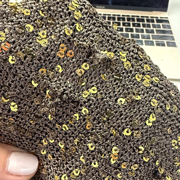 Lovers & Friends Ross’s Maxi Dress Brown Sz L - Picture 7 of 7